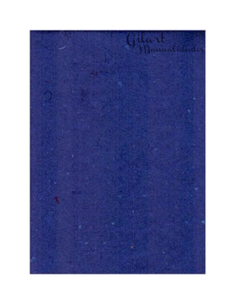 Papel scrapbooking fibra azul 50x70 cm ideal para decorar, forrar y crear