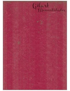 Papel scrapbooking fibra granate 50x70 cm para decorar, forrar y personalizar ideas