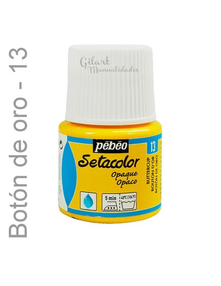 Comprar Pintura Textil Opaca Setacolor Pebeo 45ml | Gilart Man.