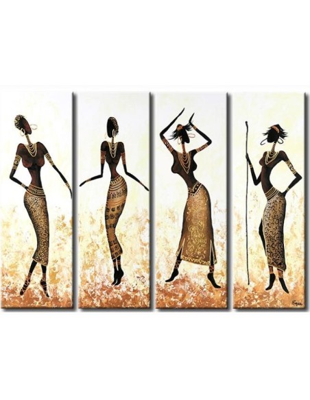 Muestra de lienzos decorados con siluetas Africanas. El modelo que está a la venta es un set de 2 siluetas Mujer. Muestra de lienzos decorados con siluetas Africanas. El modelo que está a la venta es un set de 2 siluetas Mujer.