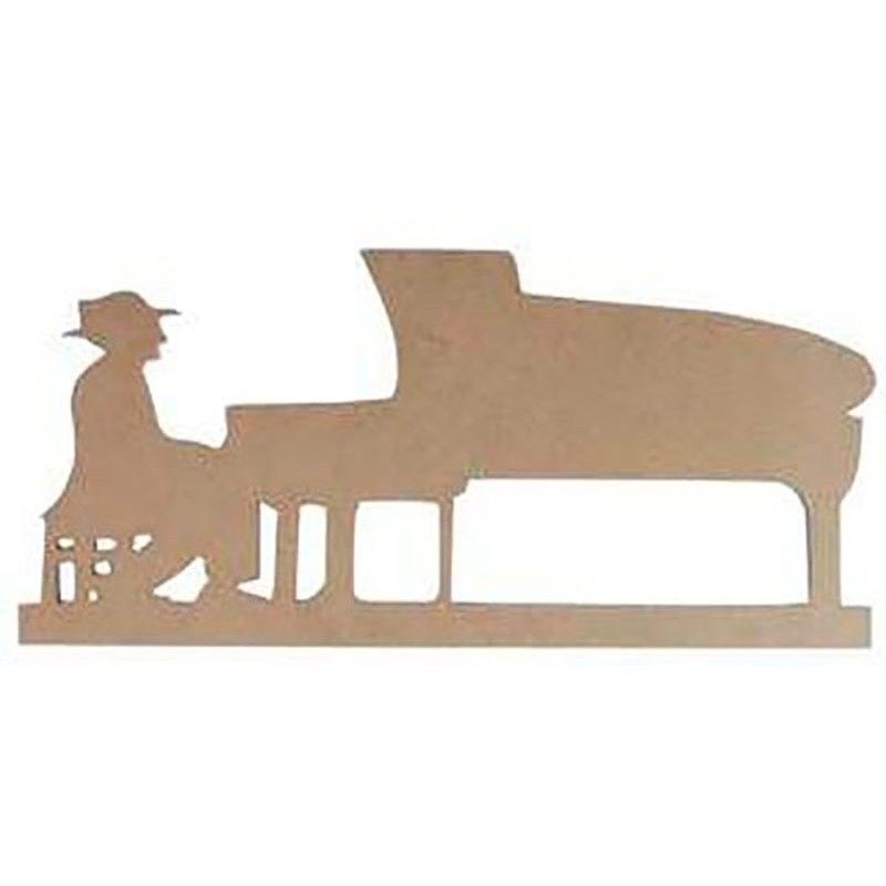 Silueta Pianista dm 7488 03 - 265x126 mm