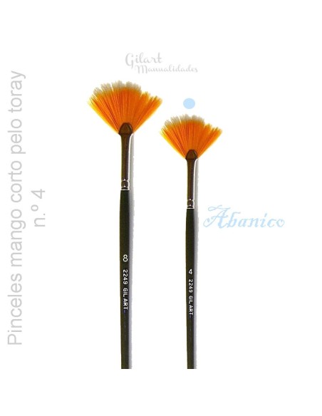 Pincel Abanico Gilart n.º 4: ¡Logra texturas y difuminados tops en tus proyectos!