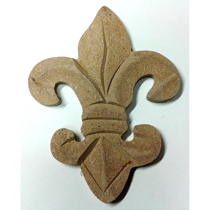 Silueta Flor de lis dm 7488 11 - 85x65 mm