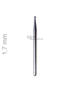Punta de diamante 1.7 mm para pulido de precisión en vidrio y metales finos