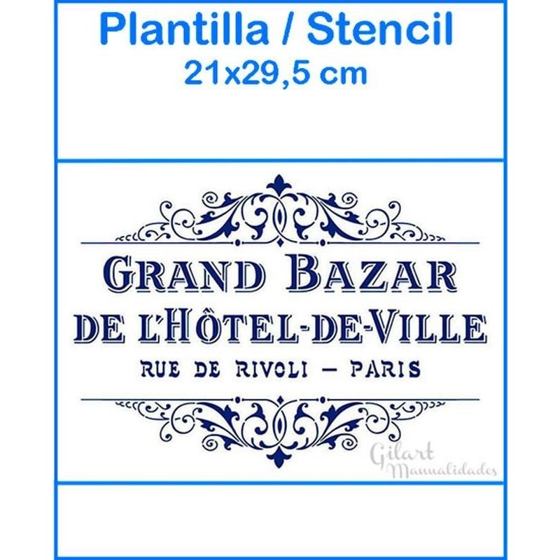 Stencil plantillas 21x29