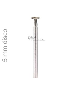 Disco de diamante 5 mm para cortes finos y precisos en vidrio y metal.