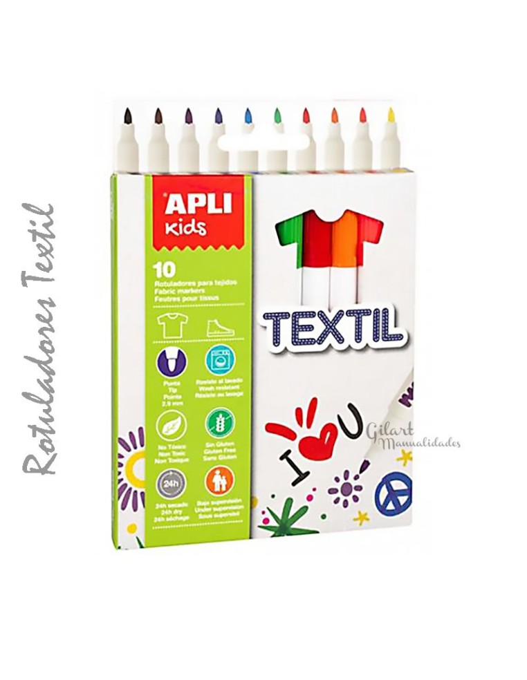 Decora telas y camisetas con Apli Kids, la herramienta ideal para creaciones textiles.