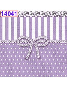 Servilletas de decoupage Lazo. Manualidades delicadas y decoración clásica.