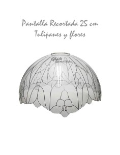 Crea tu propio vitral: la base de metacrilato lista para pintar con tus colores favoritos.