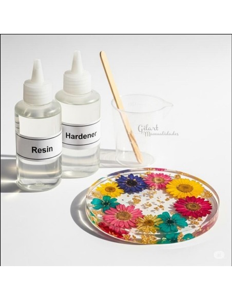 Resultados perfectos en miniaturas y detalles botánicos con la resina bio de Pebeo.