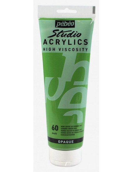 Aporta equilibrio y serenidad a tus paisajes con el Verde 60 de Pebeo Studio.