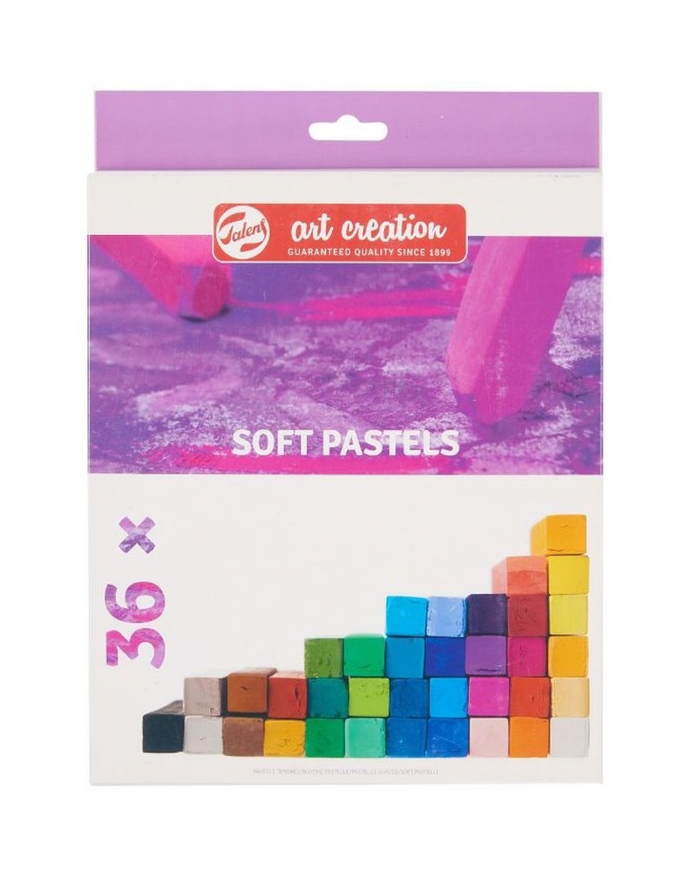 Caja de 36 pasteles suaves Talens Art Creation para dibujo artístico