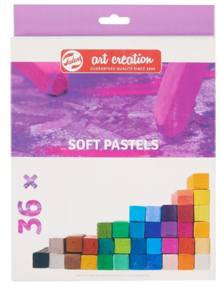 Caja de 36 pasteles suaves Talens Art Creation para dibujo artístico