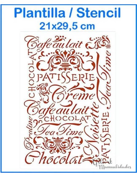 Crea composiciones de repostería vintage con la precisión y el detalle del formato A4