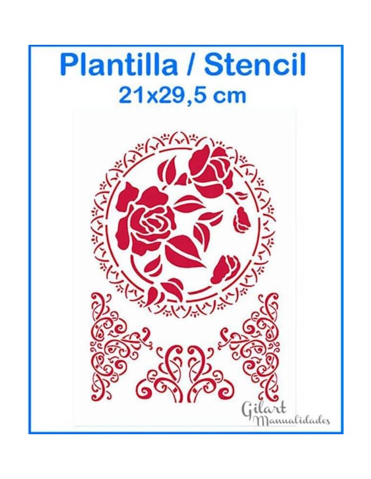 Embellece cualquier superficie con la delicadeza del encaje y la elegancia eterna de las rosas