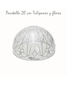 El encanto de los tulipanes te espera. Empieza tu vitral Tiffany DIY con este diseño floral.