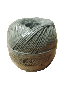 Cuerda de cáñamo fina 100% natural ovillo 1.7 mm