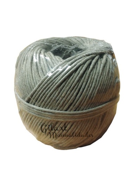 Cuerda de cáñamo fina 100% natural ovillo 1.7 mm Cuerda de cáñamo fina 100% natural ovillo 1.7 mm