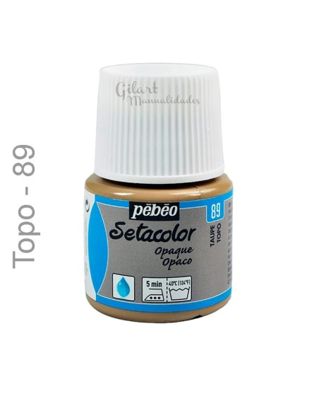 La energía del color Topo 89 de Setacolor aporta frescura y vitalidad a tus creaciones.