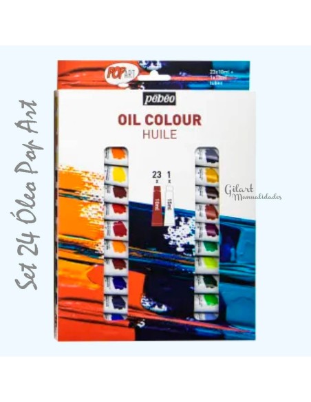 Óleo Pebeo Pop Art para crear obras vibrantes y llenas de vida con tus manos.