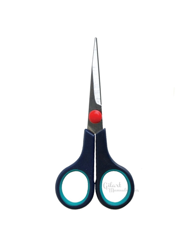 Tijeras ergonómicas Artemio de 14 cm para scrapbooking y cortes precisos en papel de manualidades.