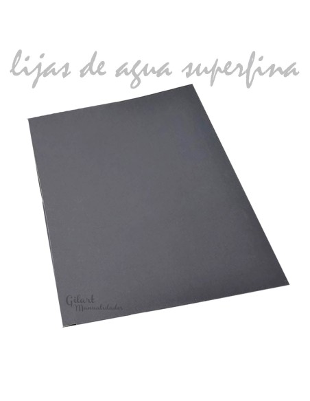 Siente la suavidad de un acabado perfecto en tus manos con nuestra lija superfina.