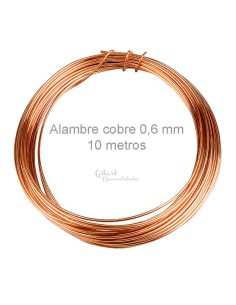 Hilo de cobre 0,6 mm: el equilibrio perfecto entre detalle y firmeza. Crea con él.