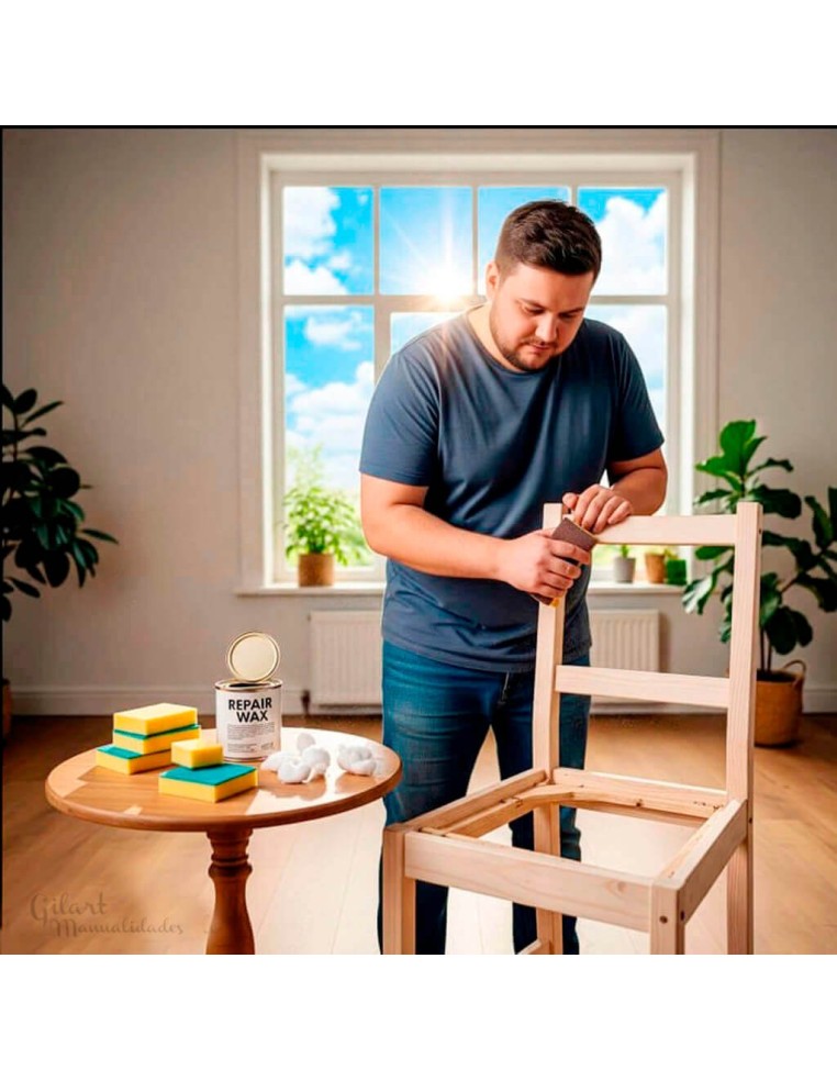 Resultados profesionales: logra acabados suaves en tus proyectos de restauración de muebles.