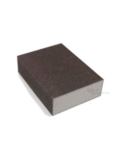 Taco lija de esponja grano medio profesional para el lijado de multisuperficies.
