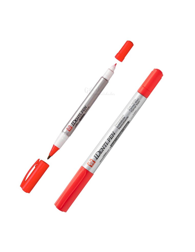 Trazo preciso y duradero en color rojo para cuidar cada detalle creativo