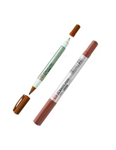 Trazo preciso y duradero en color marrón para cuidar cada detalle creativo