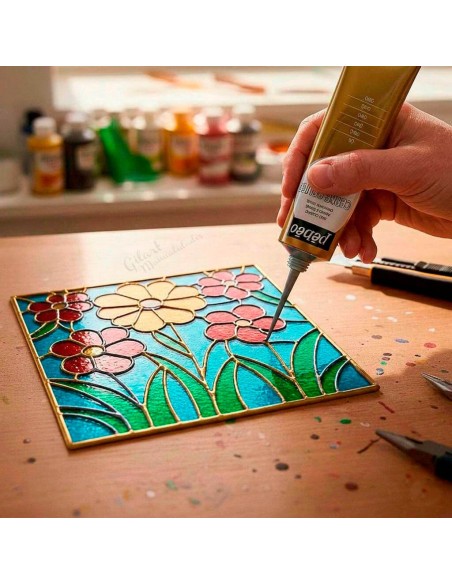 Cada trazo en relieve une color, precisión y satisfacción en el proceso creativo.