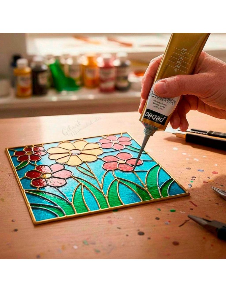 Cada trazo en relieve une color, precisión y satisfacción en el proceso creativo.