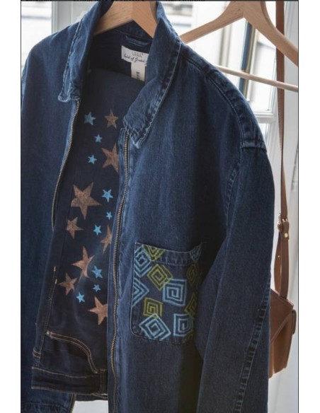 Personaliza tu ropa con detalles metálicos y crea diseños únicos con el efecto cobre moire.