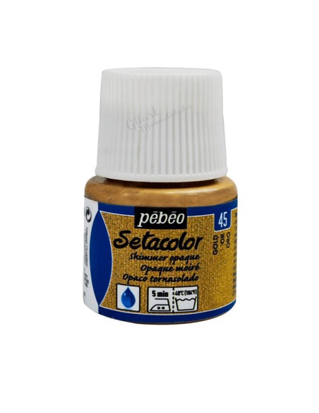 Dale un toque de luz pura a tus prendas con el brillo tornasolado oro.