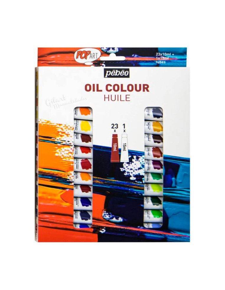 Óleo Pebeo Pop Art para crear obras vibrantes y llenas de vida con tus manos.