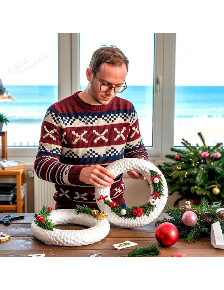 Comprar Corona de Porexpán de Alta Densidad 125 mm | Gilart Man.