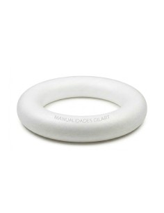 Aro de poliestireno de alta densidad 180 mm con superficie lisa profesional.