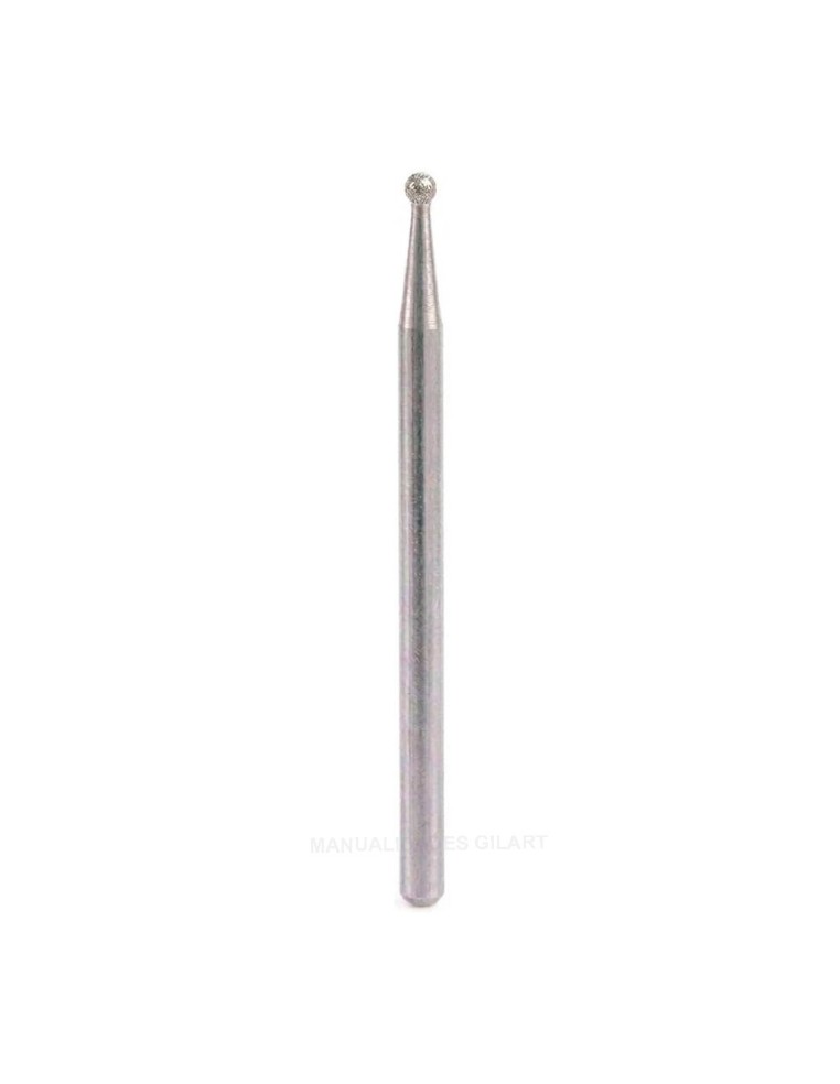 Detalle de la punta de diamante de 1.4 mm, ideal para grabados de alta precisión en superficies duras.