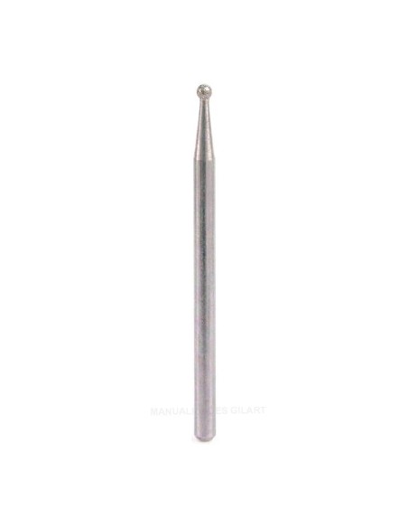 Detalle de la punta de diamante de 1.4 mm, ideal para grabados de alta precisión en superficies duras.