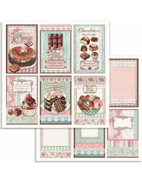 Comprar Papel Scrapbooking Stamperia bloc 10 hojas - SBBL78 | Gilart