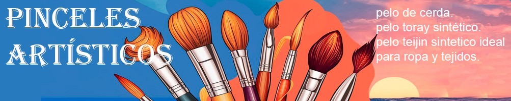 Pinceles, Brochas, Paletinas y Espátulas | Gilart Manualidades